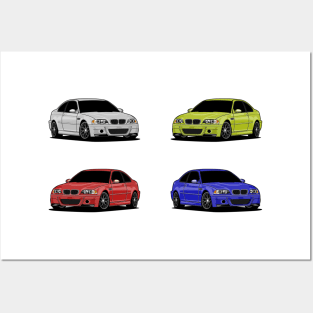 M3 E46 X4 - Germany Car Posters and Art